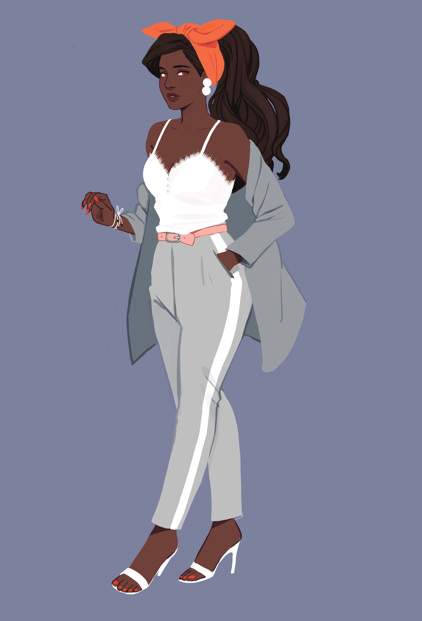 Meridian Witch Detectives Dahlia Postcard