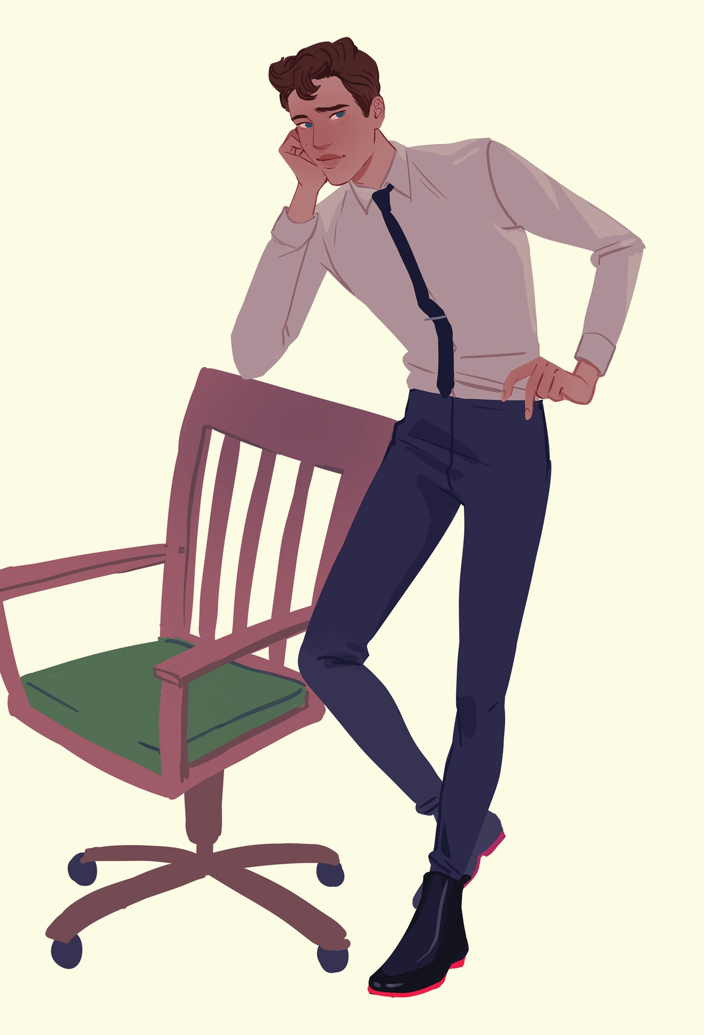 Office Jasper Postcard