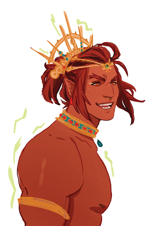 Rehydrated Portrait Postcard