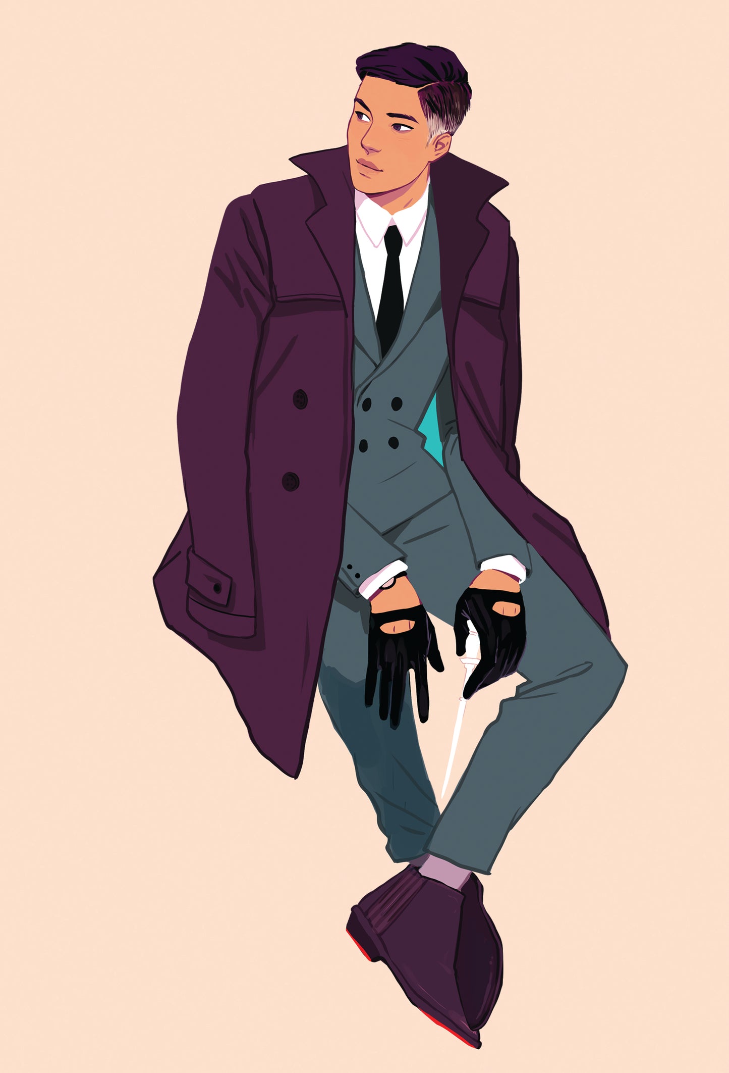 Meridian Witch Detectives Ashley Postcard