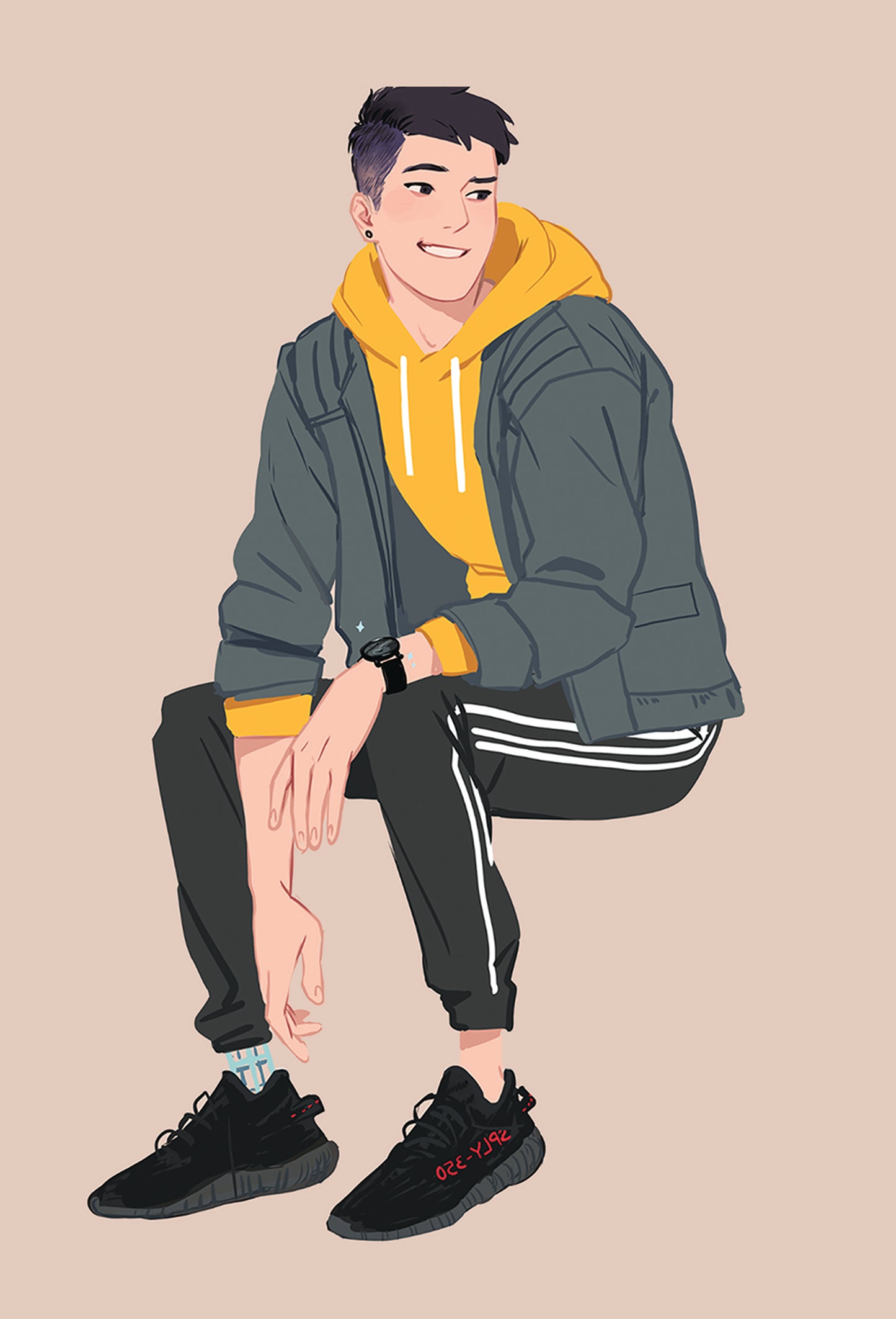 Ashley Fashion Postcard