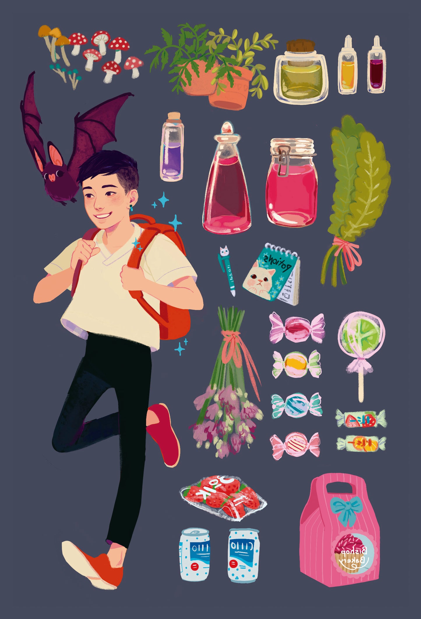 Root Bound Ashley Postcard