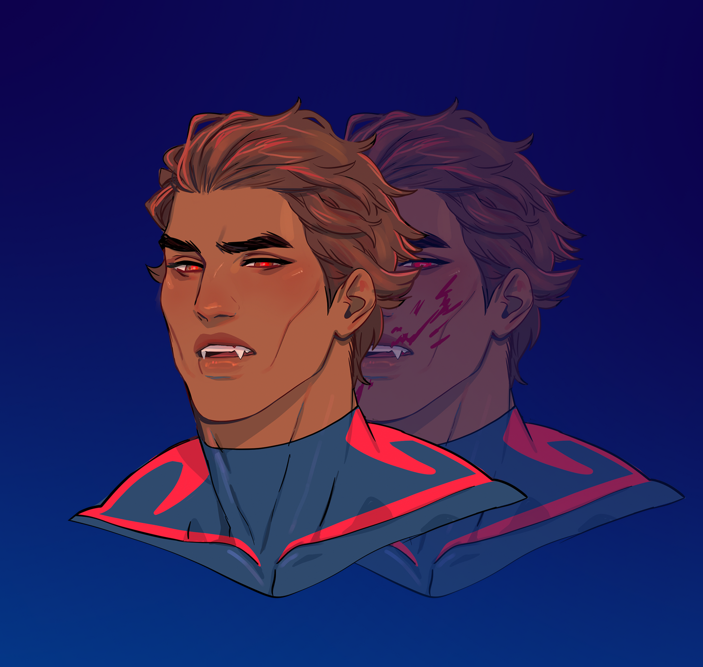 Sad Hot Spider Dad