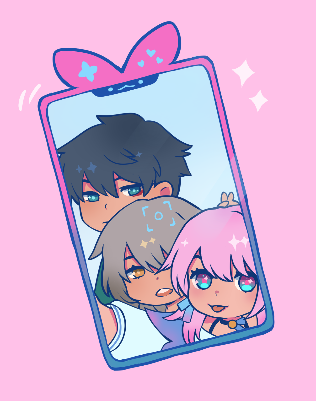 Star Selfie Charm